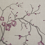 Кресло с изображением сакуры Aubrey Classical Armchair beige flax варинант исполнения - 4 | Loft Concept в Твери