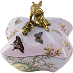 Фарфоровая шкатулка Butterflies and an angel варинант исполнения - 1 | Loft Concept в Твери