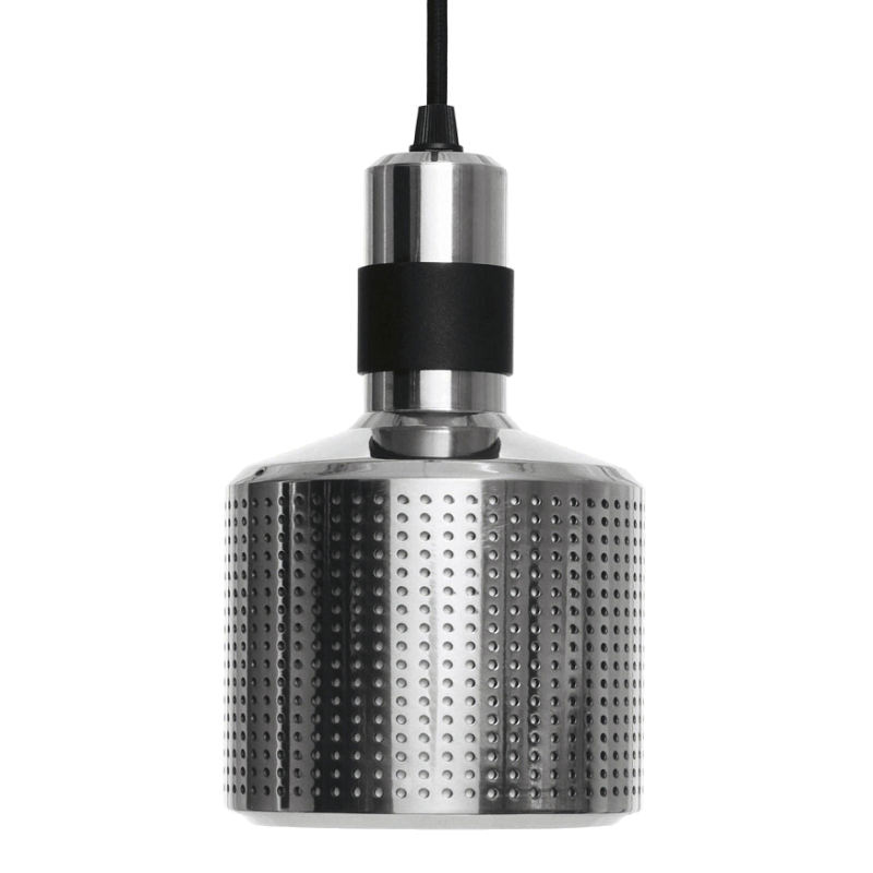 Подвесной светильник Riddle Pendant Lamp Silver Черный Серебряный Подвесной светильник Riddle Pendant Lamp Silver Черный Серебряный в Твери | Loft Concept