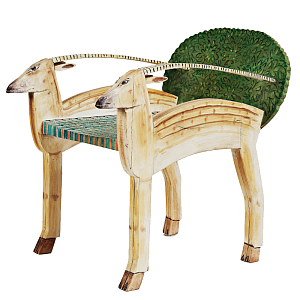 Скульптурное Кресло Сафари Sculptural chair