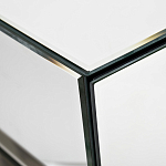 Тумбочка зеркальная с ящиком Mirror Chrome Cabinet варинант исполнения - 3 | Loft Concept в Твери