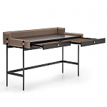 Письменный стол прямоугольный с 2-мя выдвижными ящиками Bristol варинант исполнения - 1 | Loft Concept в Твери