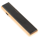 Зажигалка электронная с накладкой из натурального камня Соколиный глаз и с USB проводом для зарядки Stone Lighters варинант исполнения - 1 | Loft Concept в Твери