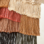 Текстильное Панно с бахромой варинант исполнения - 1 | Loft Concept в Твери