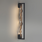 Бра вертикальное с черными кругами и квадратами Gravyura варинант исполнения - 4 | Loft Concept в Твери