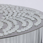 Люстра круглая с прозрачными стеклянными трубками Nembus варинант исполнения - 10 | Loft Concept в Твери