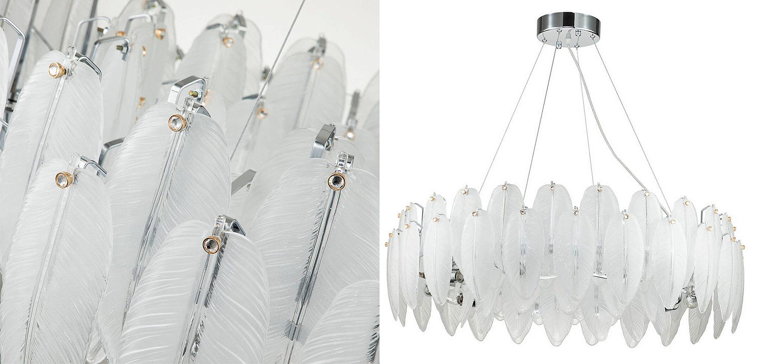 Люстра Bud Petals Chandelier Chrome 80 Люстра Bud Petals Chandelier Chrome 80 - Loft-Concept в Твери