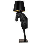 Horse Statue Floor Lamp Большой светильник Черная Лошадь варинант исполнения - 7 | Loft Concept в Твери