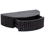 Прикроватный подвесной столик с ящиком черный Bedside Hanging Table варинант исполнения - 2 | Loft Concept в Твери