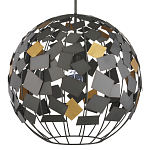 Люстра в форме сферы с декором из металлических квадратов Path to the Stars варинант исполнения - 2 | Loft Concept в Твери