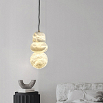 Подвесной светильник с фигурными плафонами Stone Triad варинант исполнения - 7 | Loft Concept в Твери