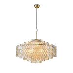 Люстра многоярусная с декором из натуральной морской ракушки Iridescent Light варинант исполнения - 10 | Loft Concept в Твери