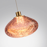 Подвесной светильник с прозрачным стеклянным плафоном округлой формы Effervia  варинант исполнения - 3 | Loft Concept в Твери