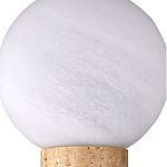 Бра цилиндрической формы с 2-мя плафонами белого цвета Marble Glow варинант исполнения - 4 | Loft Concept в Твери