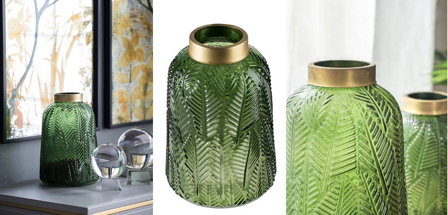 Ваза Green Vase Golden Throat high Ваза Green Vase Golden Throat high - Loft-Concept в Твери