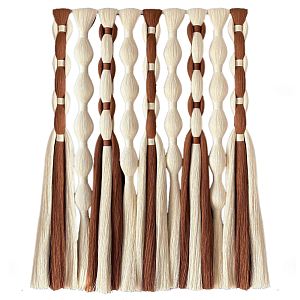 Дизайнерский Декор на стену с кисточками из хлопковых нитей wall panel Thread brushes