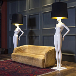 Лампа MANNEQUIN LAMP с абажуром созерцание силуэта варинант исполнения - 4 | Loft Concept в Твери