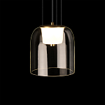 Подвесной светильник с цилиндрическим прозрачным стеклянным плафоном Grada Light варинант исполнения - 5 | Loft Concept в Твери