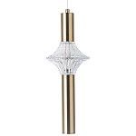 Подвесной светильник Toussaint Metal Tube Brass Hanging Lamp варинант исполнения - 1 | Loft Concept в Твери