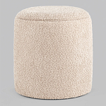Пуфик Бежевое Букле Poof Alice Beige Boucle  варинант исполнения - 5 | Loft Concept в Твери