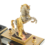 Настольный письменный набор из яшмы и долерита с декором в виде коня Manager Organizer варинант исполнения - 4 | Loft Concept в Твери