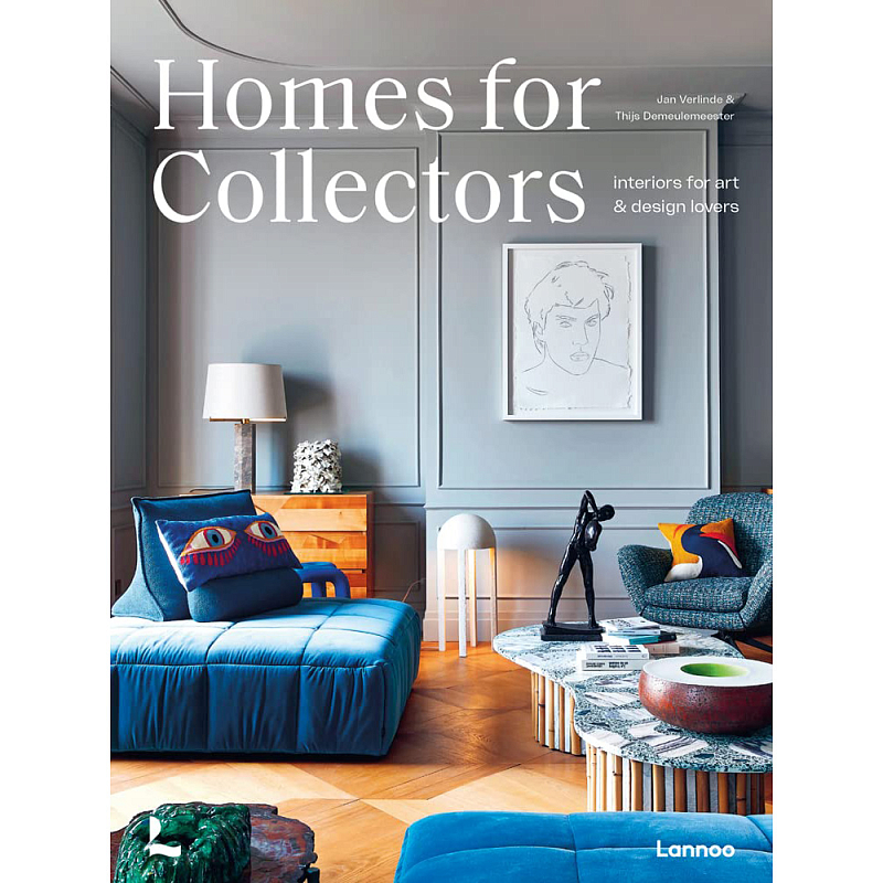 Homes for Collectors: Interiors of Art and Design Lovers Серый Белый Синий Homes for Collectors: Interiors of Art and Design Lovers Серый Белый Синий в Твери | Loft Concept