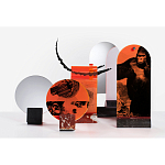 Дизайнерский держатель для фотографий Poltronova Ofelia Rosso Francia Photo Holder варинант исполнения - 6 | Loft Concept в Твери