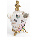 Фарфоровая чаша с золотым ангелом Suhary варинант исполнения - 5 | Loft Concept в Твери