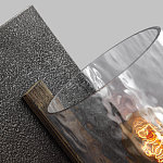 Бра с цилиндрическим плафоном из прозрачного рифленого стекла Feiss варинант исполнения - 2 | Loft Concept в Твери