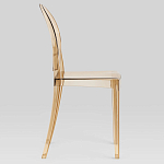 Прозрачный стул с янтарным оттенком LOUIS GHOST CHAIR варинант исполнения - 2 | Loft Concept в Твери