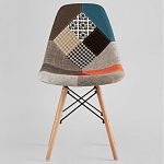 Стул с обивкой в технике пэчворк DSW варинант исполнения - 2 | Loft Concept в Твери