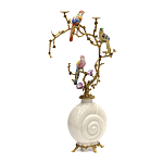 Подсвечник с декором из птиц на ветвях Birds of Paradise варинант исполнения - 3 | Loft Concept в Твери