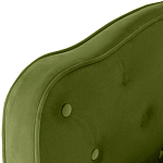 Кровать с мягким изголовьем Luna Palmer Bed варинант исполнения - 7 | Loft Concept в Твери