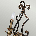 Бра в форме свечи и подвесками в классическом стиле Quoizel варинант исполнения - 2 | Loft Concept в Твери