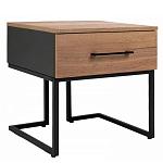 Тумба прикроватная с ящиком в стиле лофт Urban Style Space варинант исполнения - 1 | Loft Concept в Твери