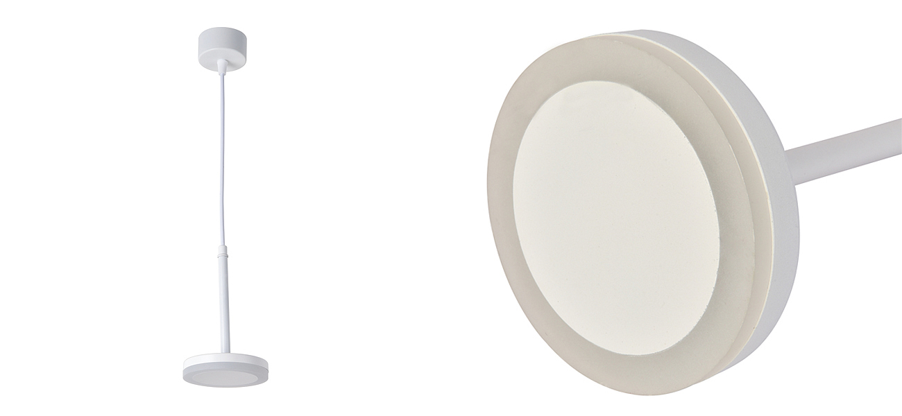 Светодиодный подвесной светильник DIENES White Светодиодный подвесной светильник DIENES White - Loft-Concept в Твери