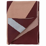 Плед из хлопка с геометрическим рисунком Elan Stripe Addison варинант исполнения - 1 | Loft Concept в Твери