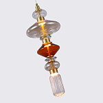 Подвесной светильник с плафонами разной формы Geometry Glass варинант исполнения - 2 | Loft Concept в Твери