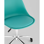 Офисный стул на металлическом основании EGGERY Blue пластик варинант исполнения - 2 | Loft Concept в Твери