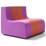 Дизайнерское кресло розовое Poltronova Sofo Rosancio Armchair варинант исполнения - 1 | Loft Concept в Твери