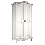 Шкаф белый из массива бука в стиле прованс White Provence варинант исполнения - 3 | Loft Concept в Твери