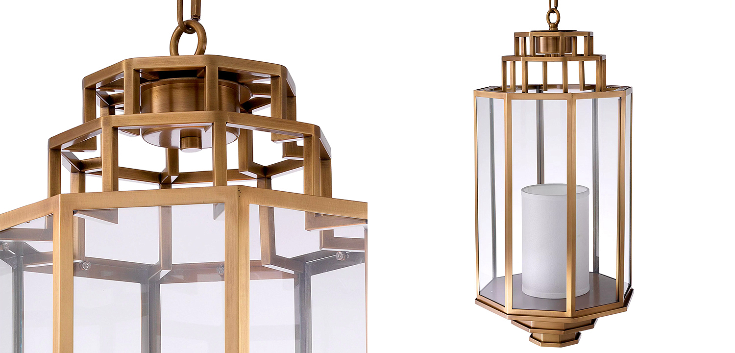 Подвесной светильник Eichholtz Lantern Monticello M Подвесной светильник Eichholtz Lantern Monticello M - Loft-Concept в Твери