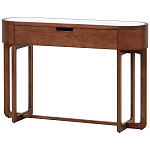 Консоль деревянная с мраморной столешницей Gote Marble Console варинант исполнения - 1 | Loft Concept в Твери