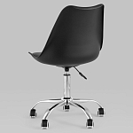 Офисный стул на металлическом основании EGGERY Black варинант исполнения - 5 | Loft Concept в Твери