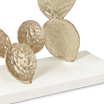 Консоль прямоугольная белая с основанием в виде кактуса Cactus варинант исполнения - 2 | Loft Concept в Твери