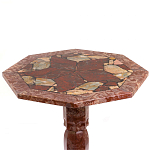 Кофейный стол из натуральных камней Лемезит и Яшма Natural Stone Tables варинант исполнения - 16 | Loft Concept в Твери