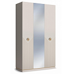 Шкаф трёхдверный с 1-ой зеркальной дверью Satin Furniture варинант исполнения - 1 | Loft Concept в Твери