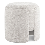 Дизайнерский Пуф Букле Poof Alice Light Gray Boucle  варинант исполнения - 1 | Loft Concept в Твери