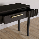 Элегантная Консоль Primo с выдвижным ящиком Темный орех варинант исполнения - 4 | Loft Concept в Твери