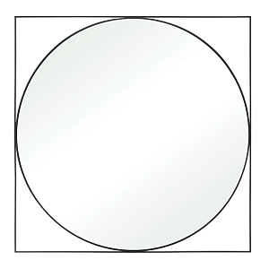 Зеркало в черной металлической раме Urban Style Mirror